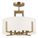 Malen Four Light Semi Flush Mount in Champagne Bronze (12|52591CPZ)