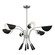 Arcus Six Light Chandelier in Satin Nickel (12|52559SN)