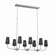 Adeena Eight Light Linear Chandelier in Classic Pewter (12|52510CLP)