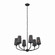 Adeena Six Light Chandelier in Black (12|52508BK)