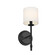 Ali One Light Wall Sconce in Black (12|52505BK)