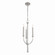 Florence Three Light Mini Chandelier in Polished Nickel (12|52496PN)
