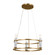 Rosalind Three Light Mini Chandelier in Brushed Natural Brass (12|52493BNB)