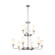 Vetivene Nine Light Chandelier in Classic Pewter (12|52452CLP)