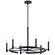 Tolani Six Light Chandelier in Black (12|52427BK)