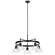 Eastmont Five Light Chandelier in Black (12|52403BK)