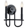 Capitol Hill Two Light Wall Sconce in Black (12|52308BK)