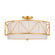 Birkleigh Four Light Semi Flush Mount in Classic Gold (12|52076CLG)