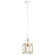 Vath One Light Pendant in White (12|52030WHNBR)