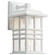 Beacon Square One Light Outdoor Wall Mount in White (12|49829WH)