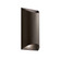 Wesley LED Outdoor Wall Mount in Textured Architectural Bronze (12|49279AZTLED)