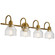 Avery Four Light Bath in Natural Brass (12|45974NBR)