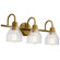 Avery Three Light Bath in Natural Brass (12|45973NBR)