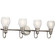 Greenbrier Four Light Bath in Brushed Nickel (12|45393NI)
