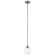 Valserrano One Light Mini Pendant in Brushed Nickel (12|44380NICS)