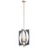 Alscar Four Light Pendant in Driftwood Grey (12|44362DWG)