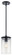 Crosby One Light Mini Pendant in Black (12|43996BK)