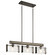 Aberdeen Three Light Linear Chandelier in Olde Bronze (12|43896OZ)