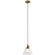 Avery One Light Pendant in Natural Brass (12|43851NBR)