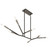 Branches Seven Light Chandelier in Black (12|43795BK)