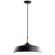 Danika One Light Pendant in Black (12|43683BK)