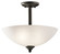 Jolie Two Light Pendant/Semi Flush in Olde Bronze (12|43641OZ)
