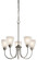 Jolie Five Light Chandelier in Brushed Nickel (12|43638NI)