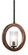 Grand Bank One Light Mini Pendant/Wall in Auburn Stained (12|43189AUB)