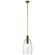 Lakum One Light Pendant in Natural Brass (12|43090NBR)