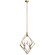 Layan Four Light Pendant in Polished Nickel (12|43051PN)