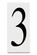 Accessory Number 3 Panel in White Material (Not Painted) (12|4303)