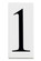 Accessory Number 1 Panel in White Material (Not Painted) (12|4301)
