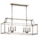 Morrigan Eight Light Linear Chandelier in Brushed Nickel (12|42497NI)
