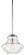 Everly One Light Pendant in Chrome (12|42044CH)