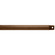 Accessory Fan Down Rod in Walnut (12|360001WN)