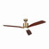 Ridley II 60'' Ceiling Fan in Brushed Natural Brass (12|300075NBR)