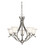 Dover Five Light Chandelier in Brushed Nickel (12|2020NI)