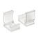 Ils Te Series Tape Extrustion Mounting Clips in Clear (12|1TEM145SFSCLR)