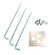 Accessory Bollard Mount Kit in Steel (12|15671ST)