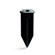 Accessory Stake 8 in in Black Material (Not Painted) (12|15575BK)