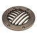 Rock Guard with Clear Glass in Centennial Brass (12|15482CBR)