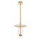 Hugo LED Pendant in Winter Brass (33|517555WB)