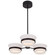 Anel LED Chandelier in Matte Black (33|517371MB)