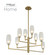 June LED Island Pendant in Winter Brass (33|511560WB)