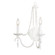 Acadia Two Light Wall Bracket in Distressed White (33|507220DW)