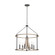 Middleton Six Light Pendant in Natural Iron (33|506652NI)