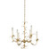 Ainsley Six Light Chandelier in Oxidized Gold Leaf (33|505471OL)