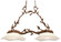 Ponderosa Two Light Island Pendant in Ponderosa (33|5025PD)