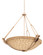 Grande Three Light Pendant in Modern Gold (33|4845MG/ECRU)