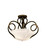 Tribecca Three Light Semi Flush Mount in Antique Copper (33|4288AC/FROST)